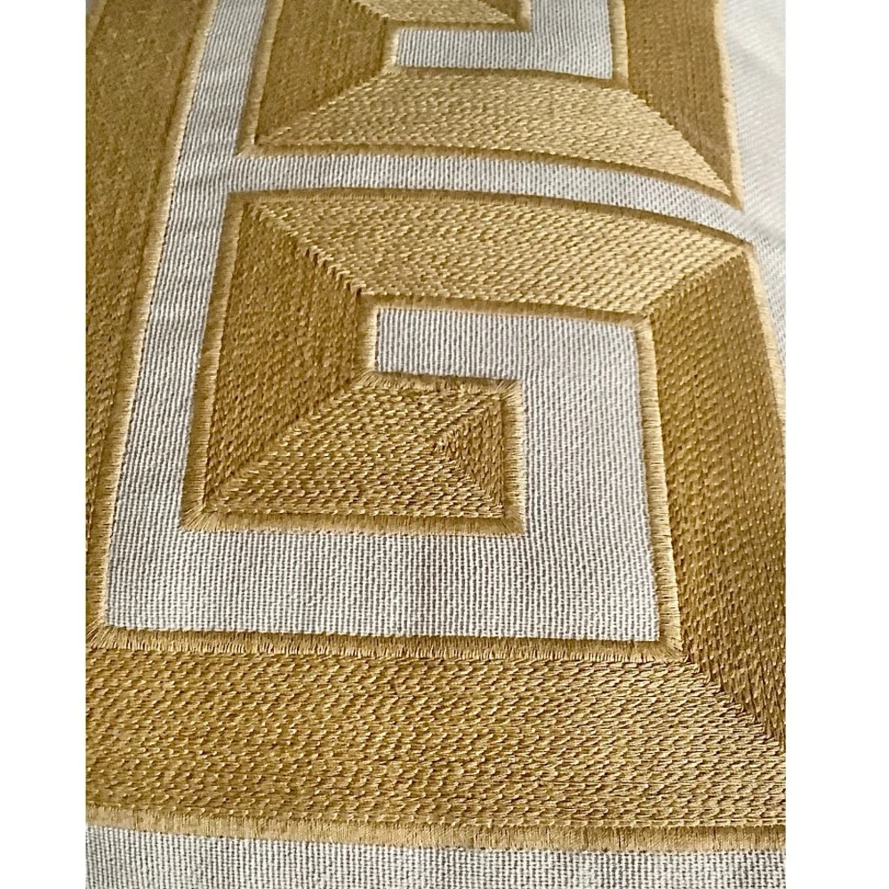 Pier 1 Green Key Throw Decorative